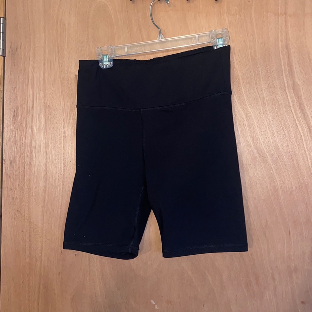 Black bike shorts